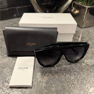 Celine Glossy Black Sunglasses